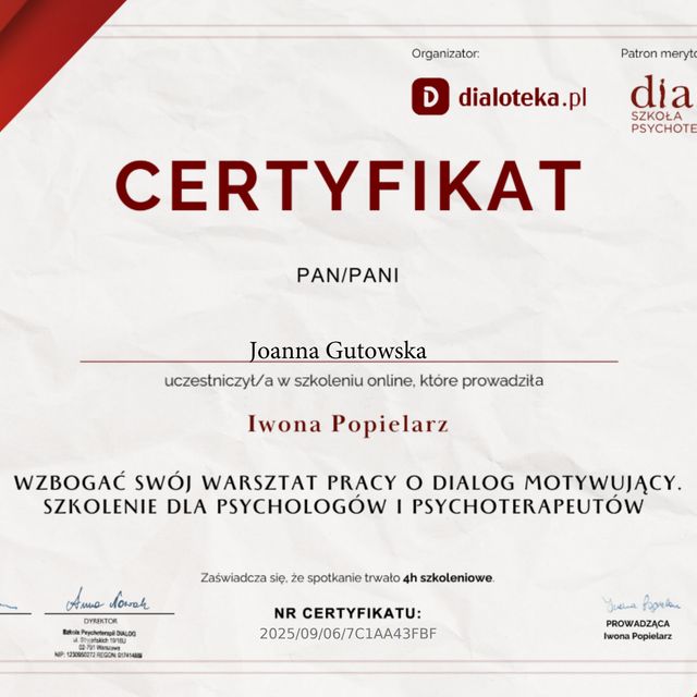 Powiększ obraz: certificate 14