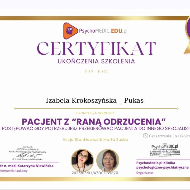 Powiększ obraz: certificate 12