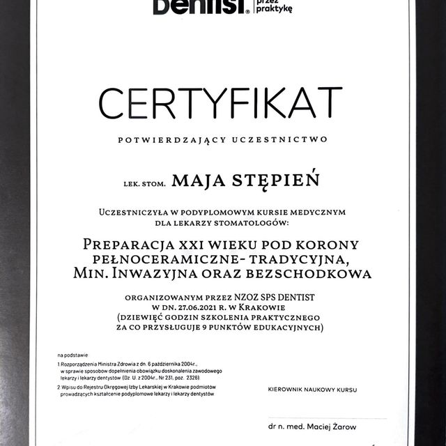 Powiększ obraz: certificate 10