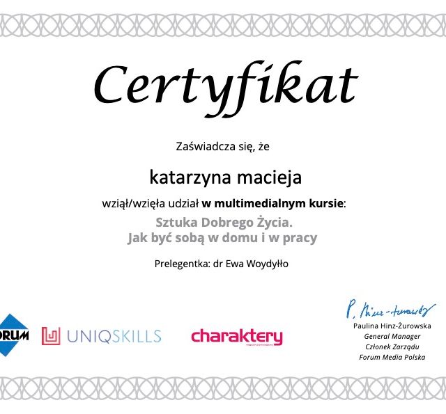 Powiększ obraz: certificate 15