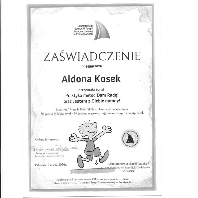 Powiększ obraz: certificate 15