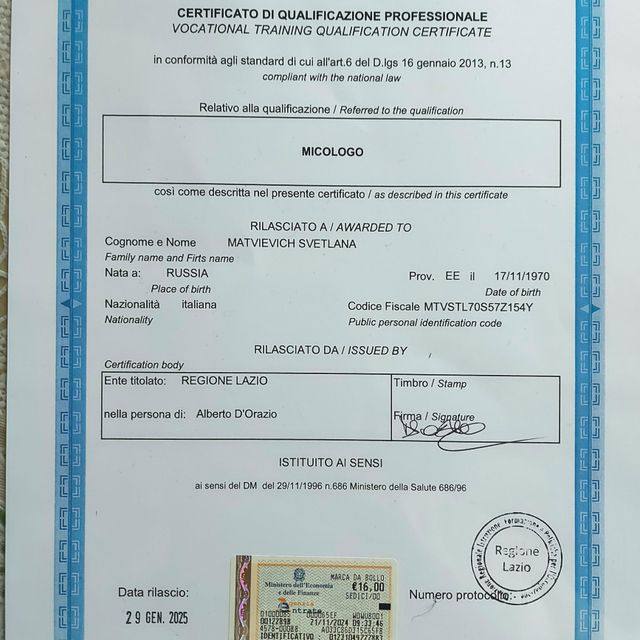 Ingrandire l'immagine: certificate 4