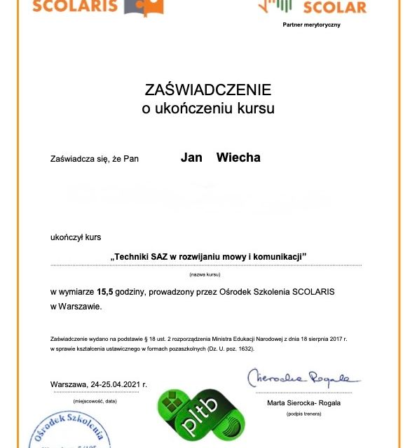 Powiększ obraz: certificate 9