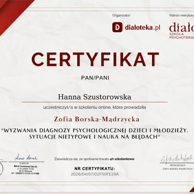 Powiększ obraz: certificate 18