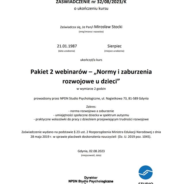 Powiększ obraz: certificate 10