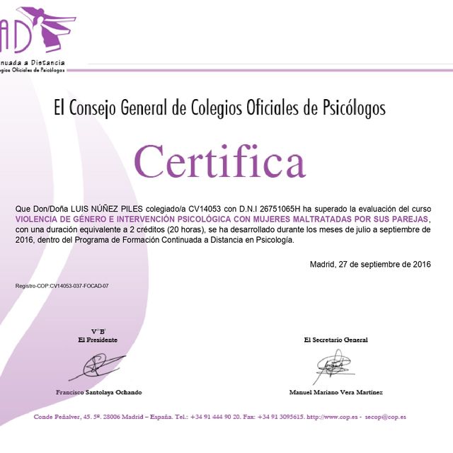 Acercar imagen: certificate 18