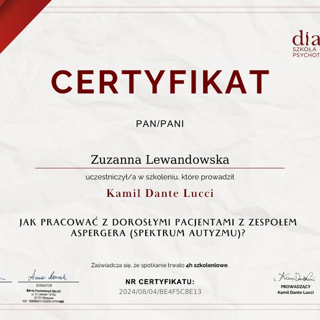 Powiększ obraz: certificate 10