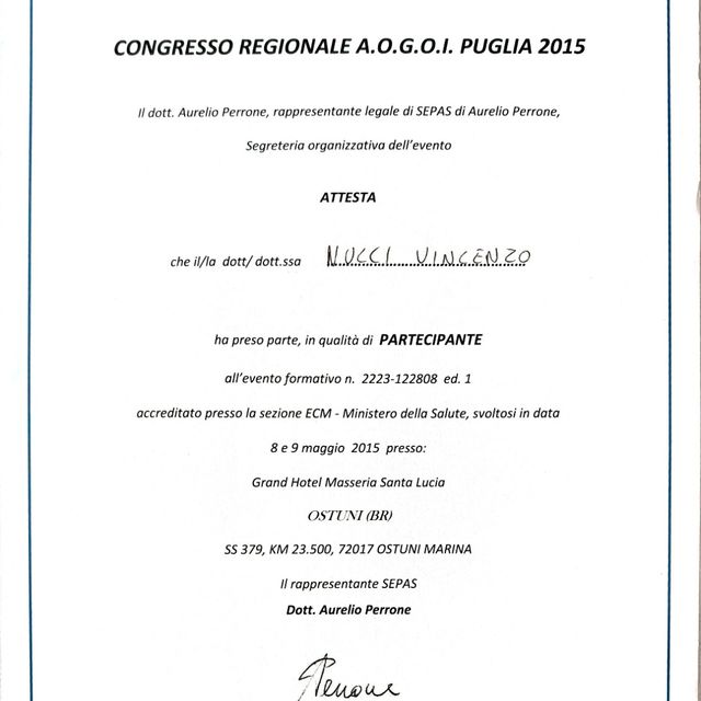 Ingrandire l'immagine: certificate 95