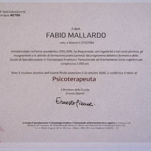 Ingrandire l'immagine: certificate 4