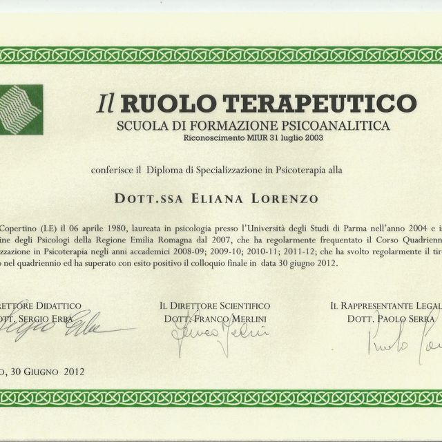 Ingrandire l'immagine: certificate 1