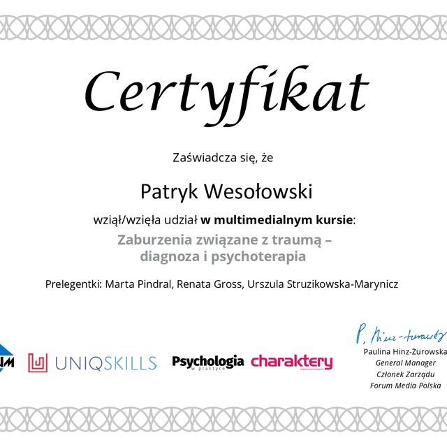 Powiększ obraz: certificate 4
