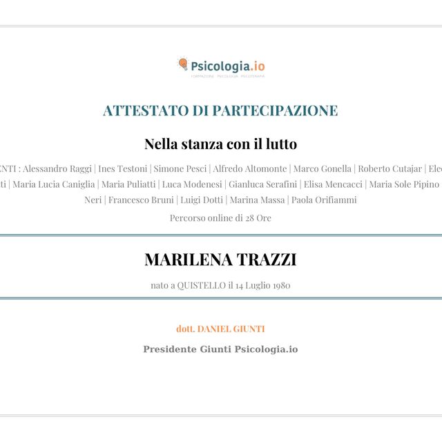 Ingrandire l'immagine: certificate 6
