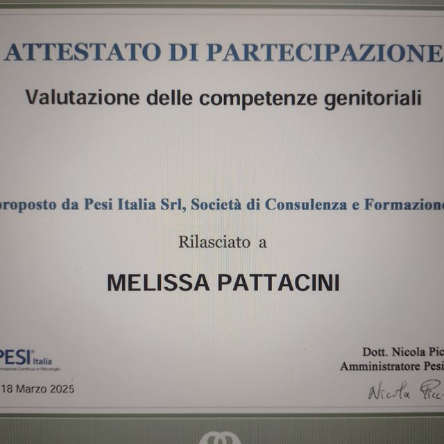 Ingrandire l'immagine: certificate 1