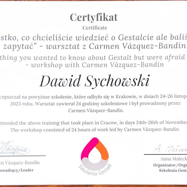 Powiększ obraz: certificate 8