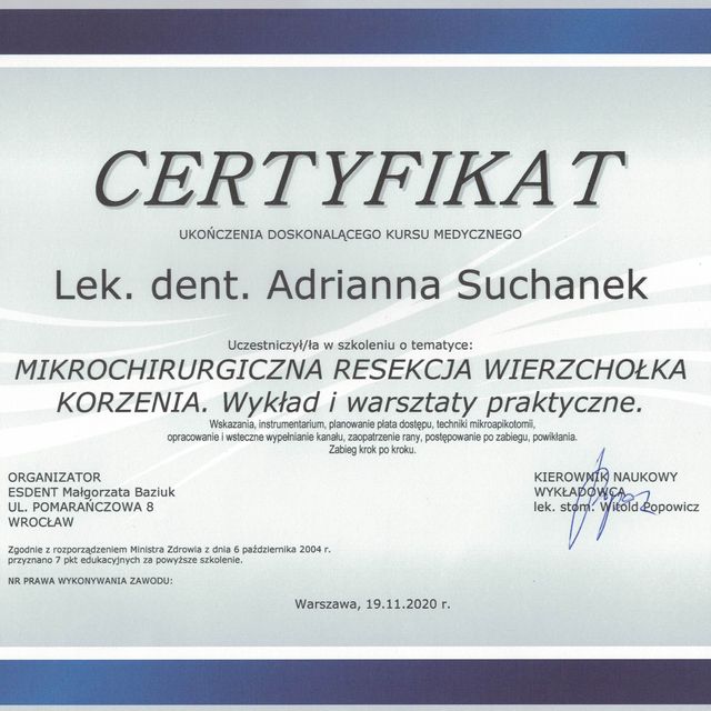 Powiększ obraz: certificate 20