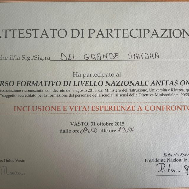 Ingrandire l'immagine: certificate 1