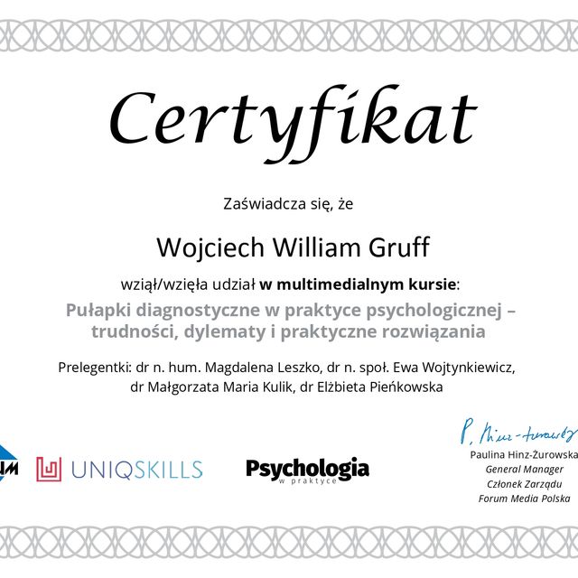 Powiększ obraz: certificate 31
