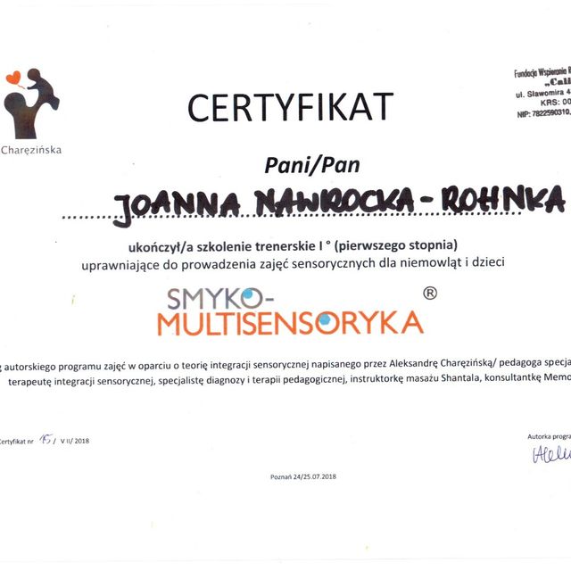 Powiększ obraz: certificate 15