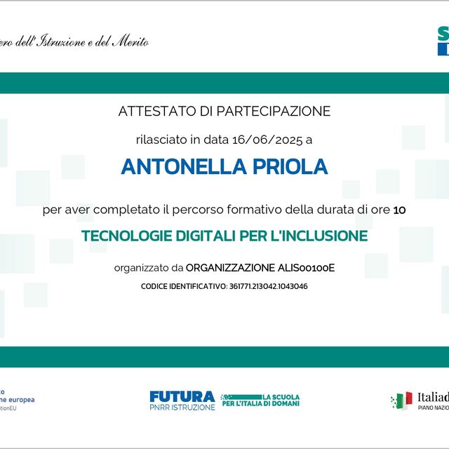 Ingrandire l'immagine: certificate 8