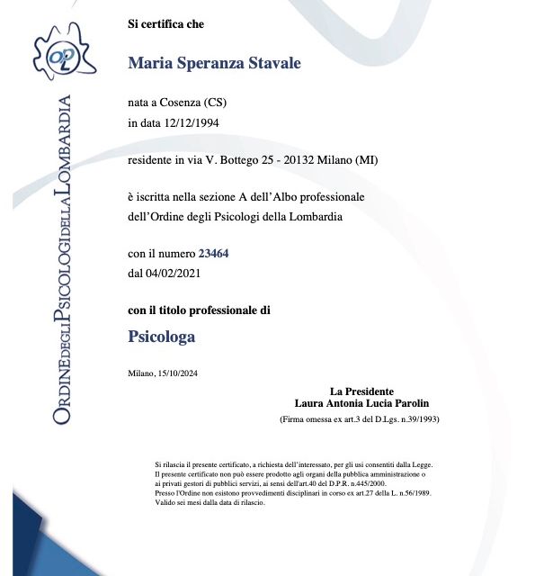 Ingrandire l'immagine: certificate 3