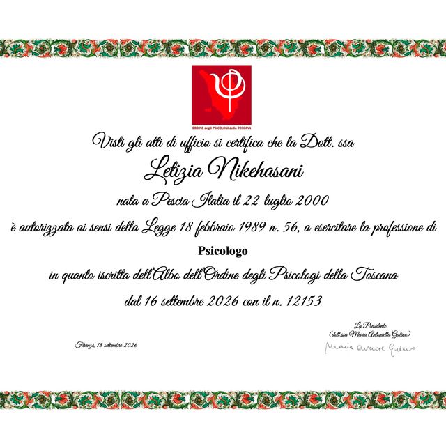 Ingrandire l'immagine: certificate 1