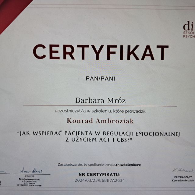 Powiększ obraz: certificate 10