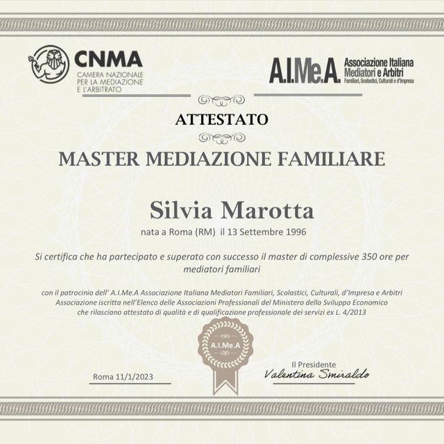 Ingrandire l'immagine: certificate 1