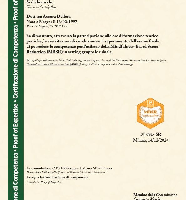 Ingrandire l'immagine: certificate 1