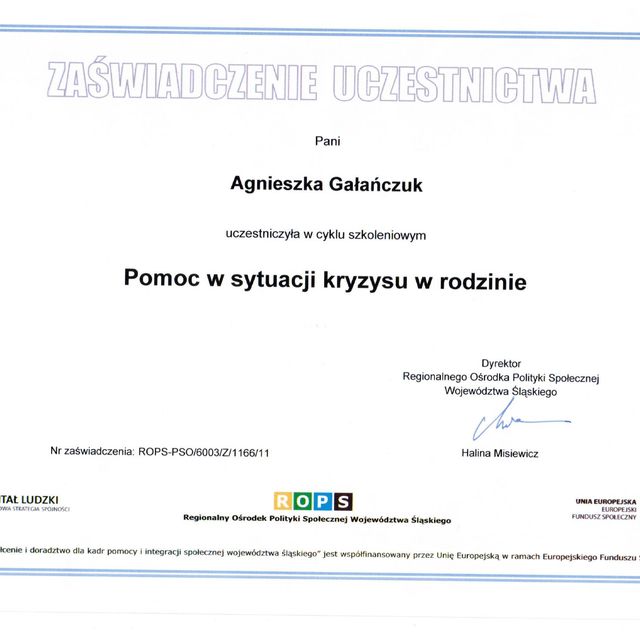 Powiększ obraz: certificate 8