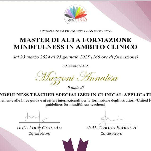 Ingrandire l'immagine: certificate 1