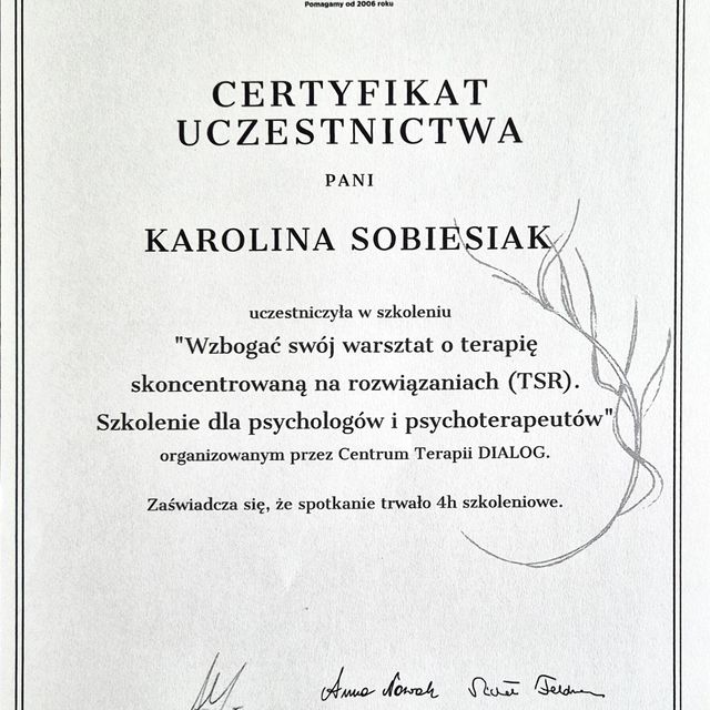 Powiększ obraz: certificate 10
