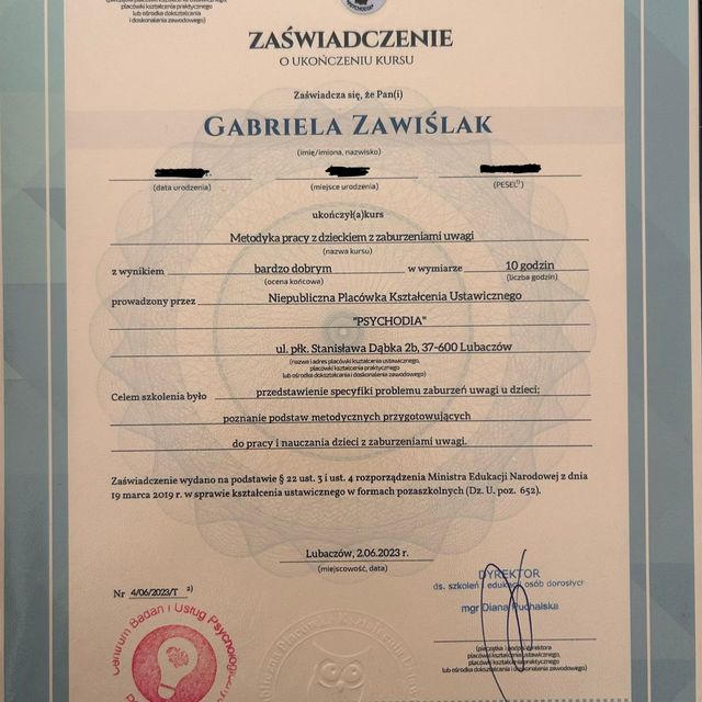 Powiększ obraz: certificate 23