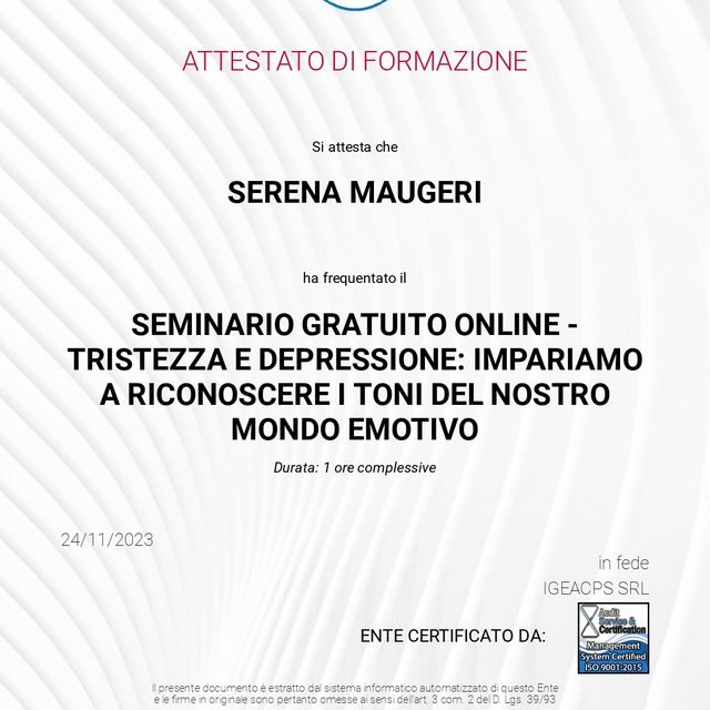 Ingrandire l'immagine: certificate 2