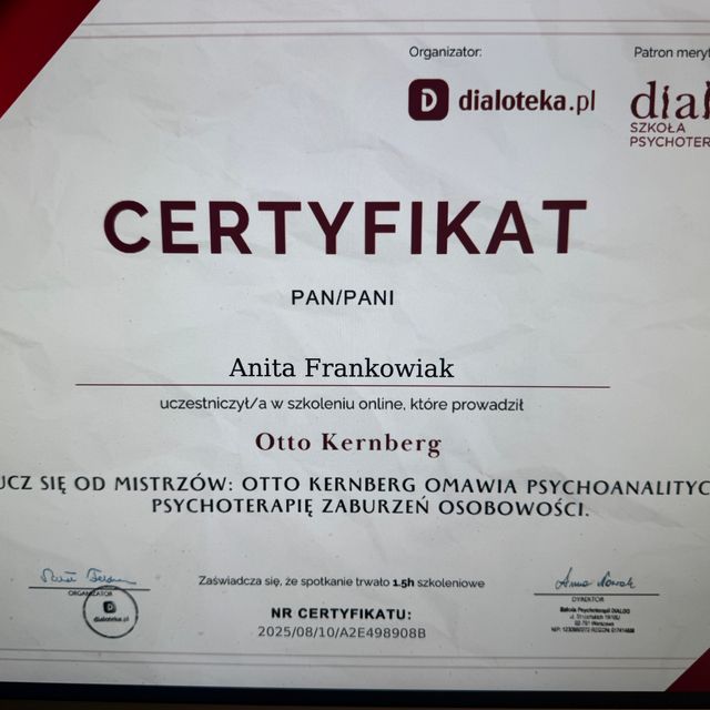Powiększ obraz: certificate 20