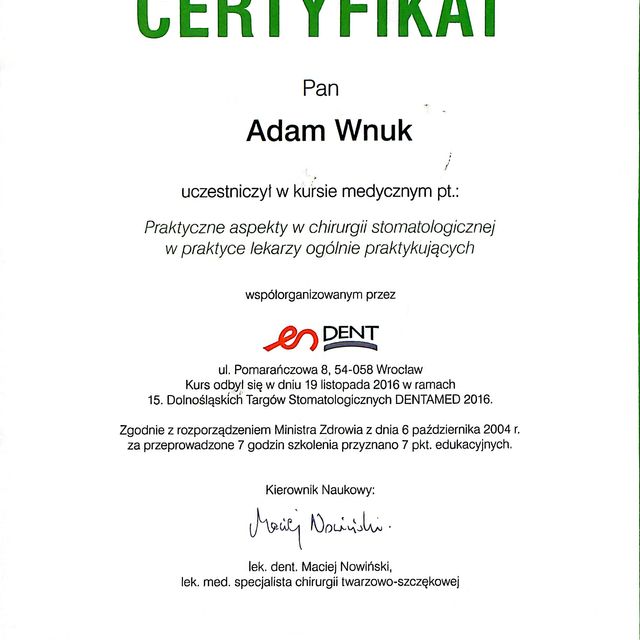 Powiększ obraz: certificate 16