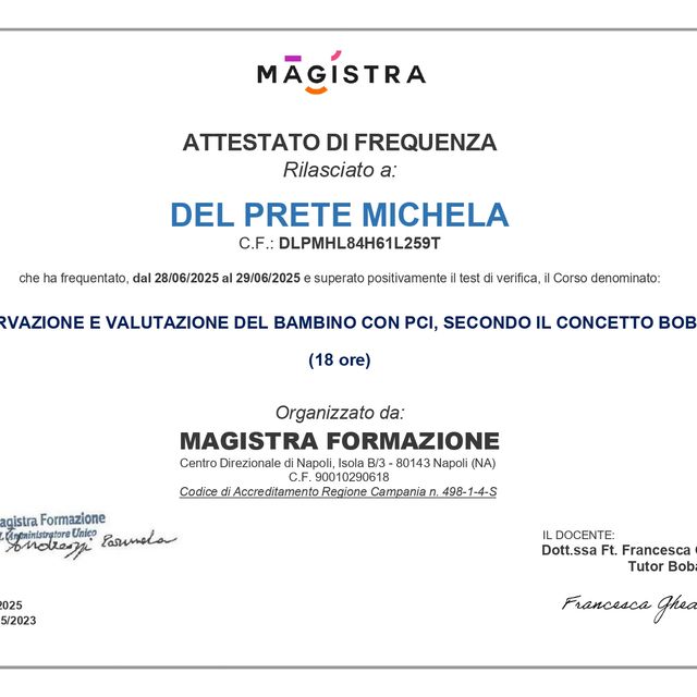 Ingrandire l'immagine: certificate 3