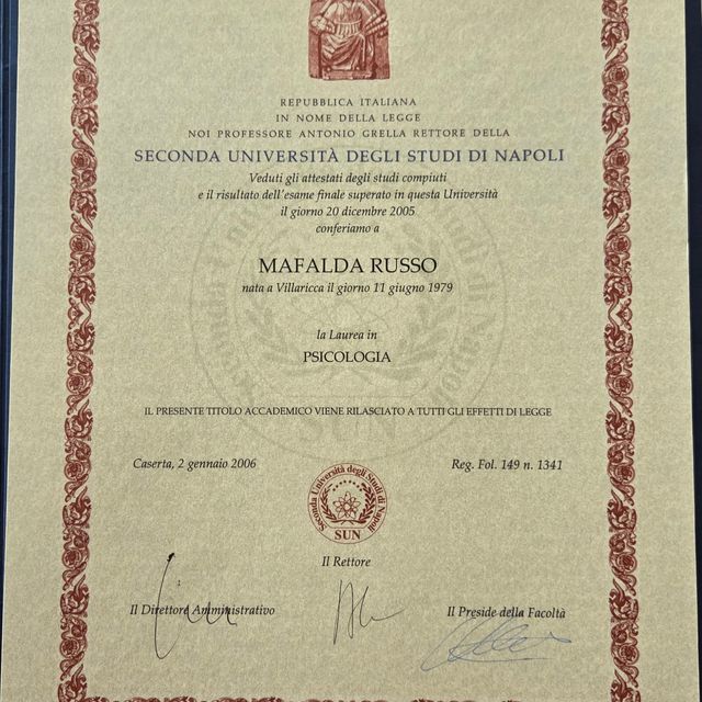 Ingrandire l'immagine: certificate 1