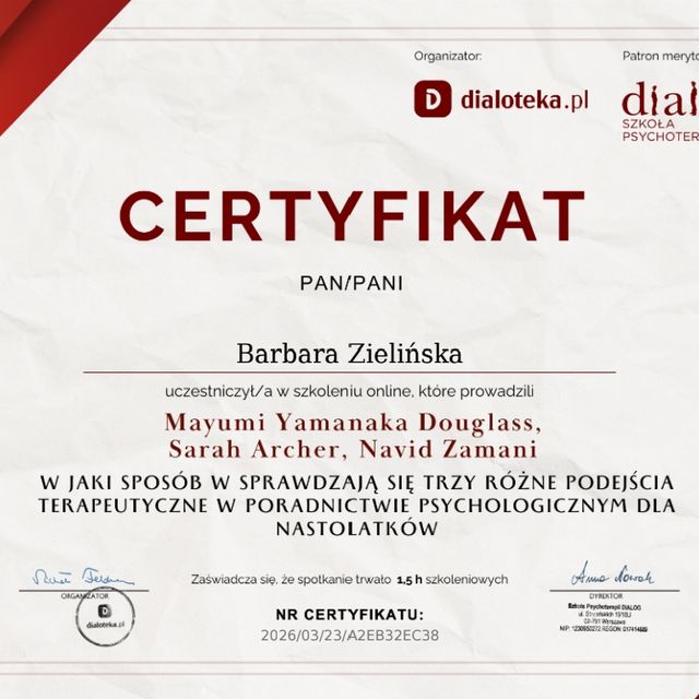 Powiększ obraz: certificate 16
