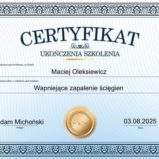 Powiększ obraz: certificate 45