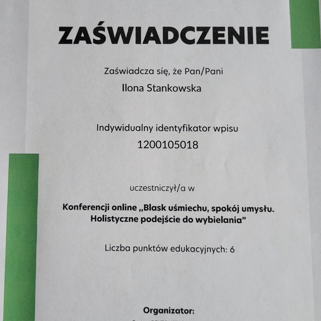 Powiększ obraz: certificate 20