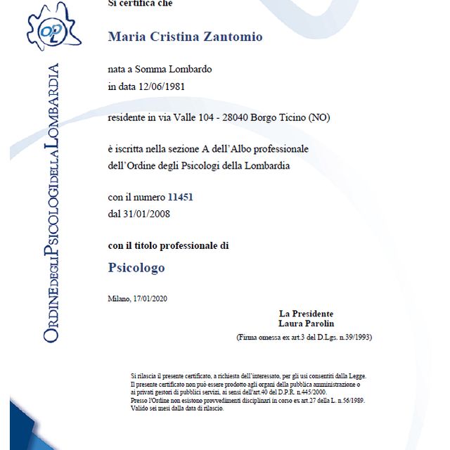 Ingrandire l'immagine: certificate 3