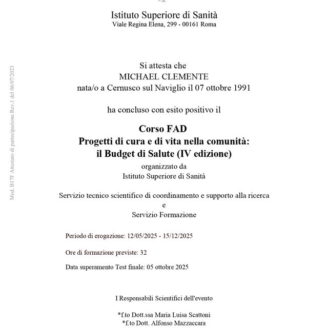 Ingrandire l'immagine: certificate 45