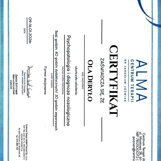 Powiększ obraz: certificate 10