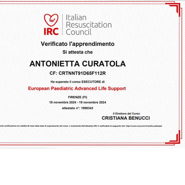 Ingrandire l'immagine: certificate 1