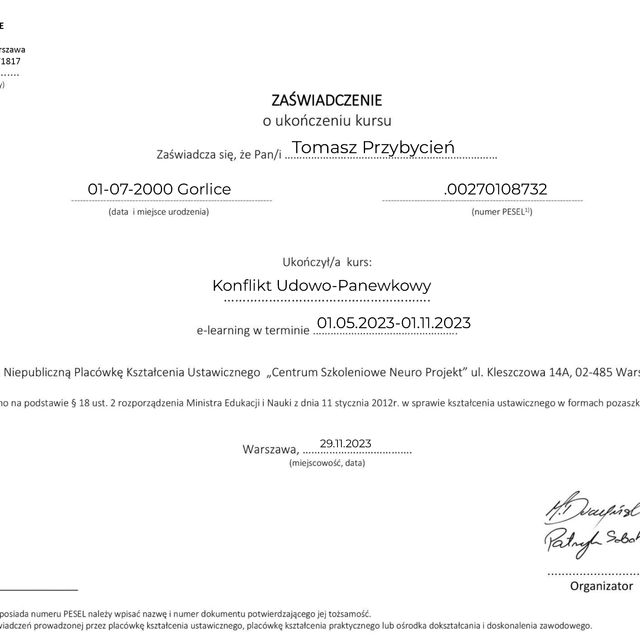 Powiększ obraz: certificate 6
