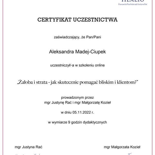 Powiększ obraz: certificate 14