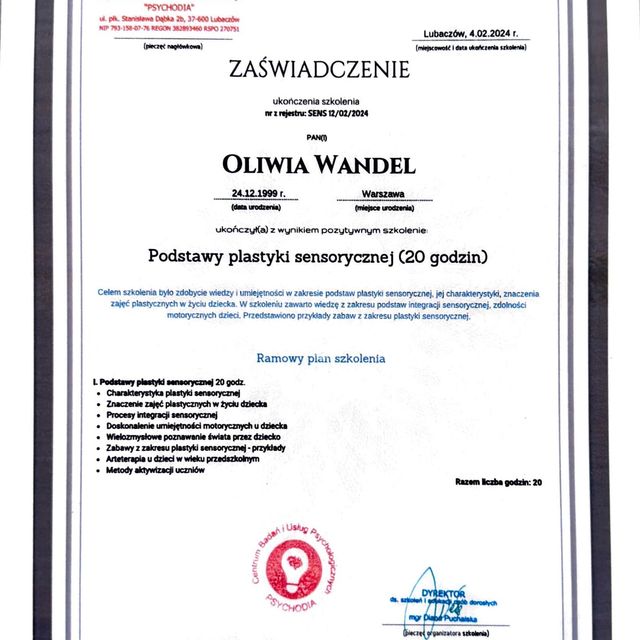 Powiększ obraz: certificate 15