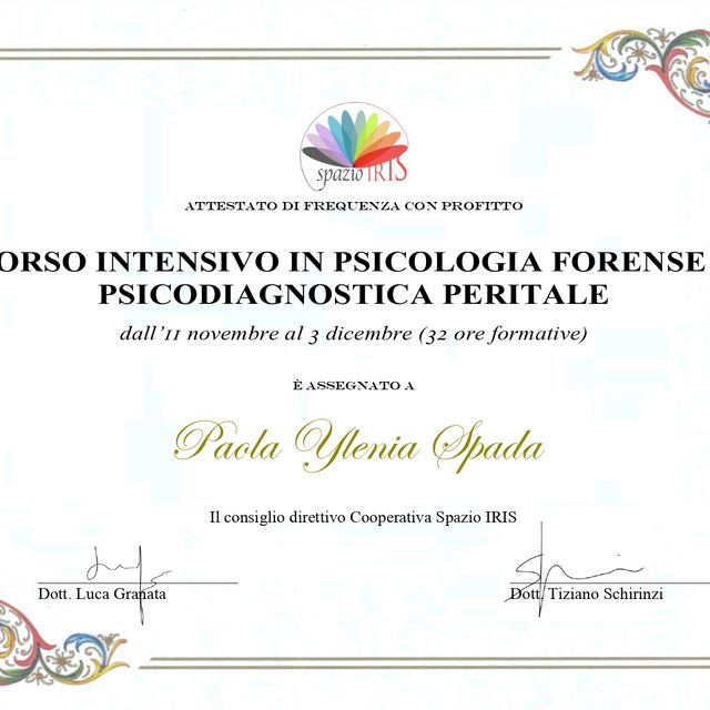 Ingrandire l'immagine: certificate 1