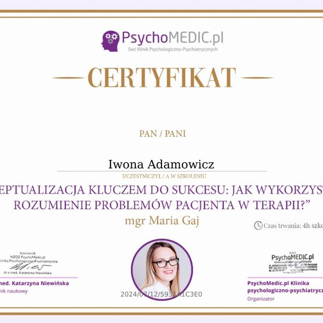Powiększ obraz: certificate 17