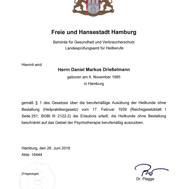 Bild vergrößern: certificate 1